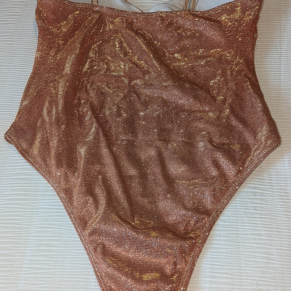 SHEIN rose gold bathing suit - Picture 3 of 6